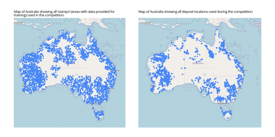 DS results map